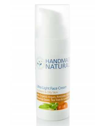 Handmade Naturals lengvas kremas riebiai ir problematiškai odai Handmade Naturals lengvas kremas riebiai ir problematiškai odai