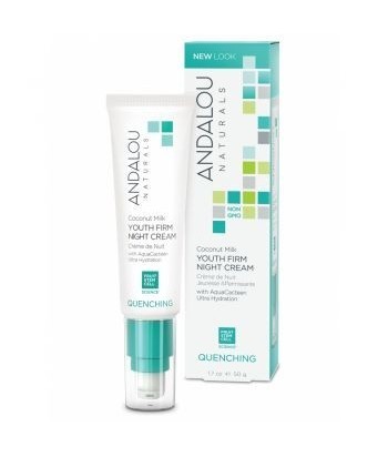 Andalou Coconut Milk Youth Firm naktinis kremas su kokosų pienu Andalou Coconut Milk Youth Firm naktinis kremas su kokosų pienu