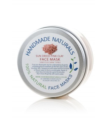 Handmade Naturals rožinio molio kaukė (45g) Handmade Naturals rožinio molio kaukė (45g)